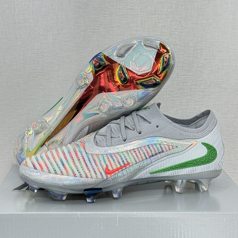 （到货36-45）耐克低帮幻影GX III双层防水鱼丝全针织FG足球鞋Nike Phantom GX III Elite FG36-45
