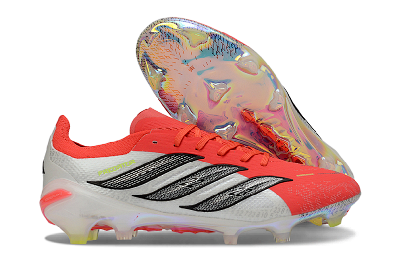 （到货36-45）阿迪达斯猎鹰26全针织有鞋带高帮FG足球鞋PREDATOR ACCURACY FG BOOTS 39-45
