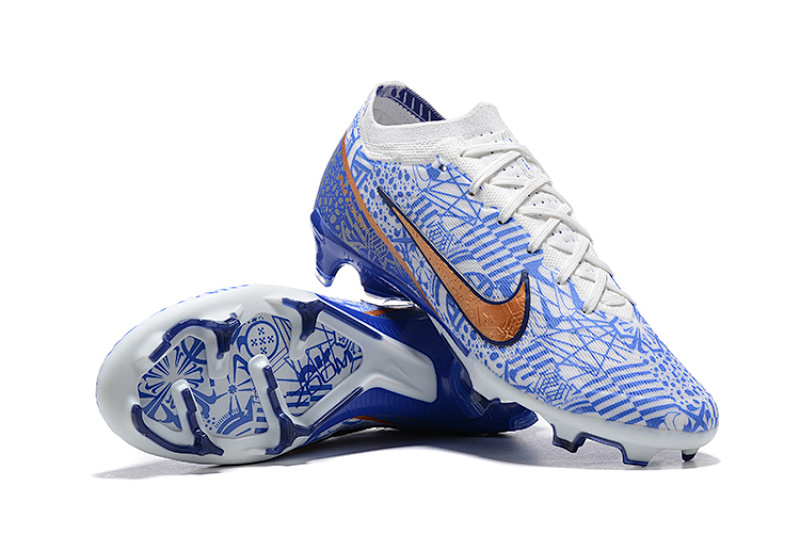 （到货）耐克刺客十五代低帮白兰内置全气垫防水针织FG足球鞋Nike Air Zoom Mercurial Vapor XV Elite FG35-45