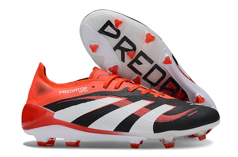 （到货36-45）阿迪达斯猎鹰25代全针织有鞋带FG足球鞋PREDATOR ACCURACY+ FG BOOTS 36-45