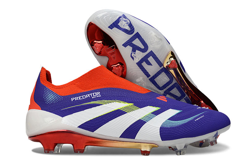 （到货36-45）阿迪达斯猎鹰25代全针织无鞋带FG足球鞋PREDATOR ACCURACY+ FG BOOTS 36-45