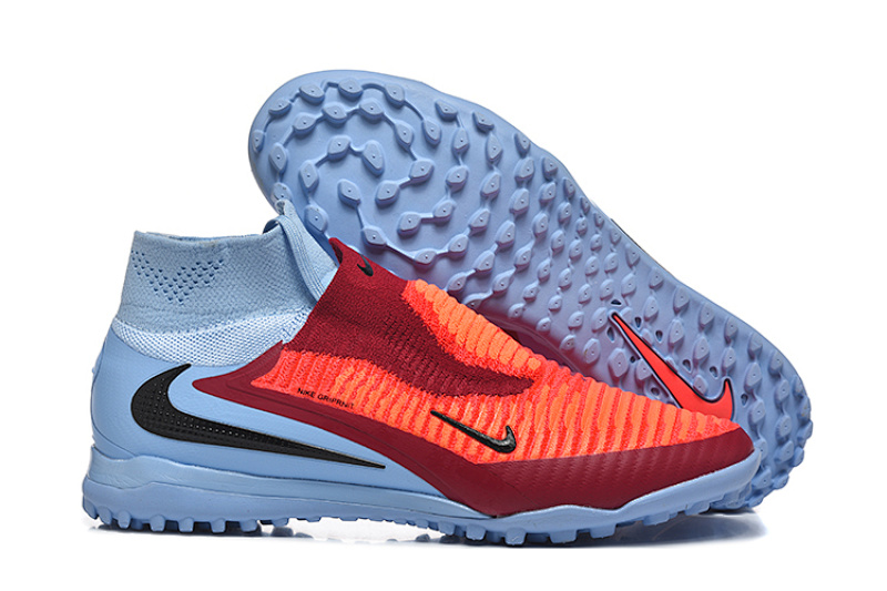 （到货39-45）耐克高帮幻影GX III白金色双层防水鱼丝全针织TF足球鞋Nike Phantom GX III Elite TF39-45
