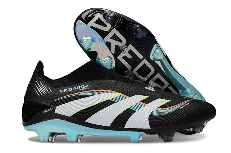 （到货36-45）阿迪达斯猎鹰25代全针织无鞋带FG足球鞋PREDATOR ACCURACY+ FG BOOTS 36-45