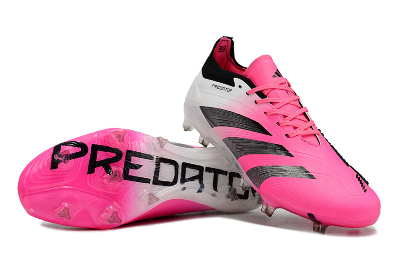 （到货39-45）阿迪达斯猎鹰精华全针织有鞋带高帮FG足球鞋PREDATOR ACCURACY+ FG BOOTS39-45
