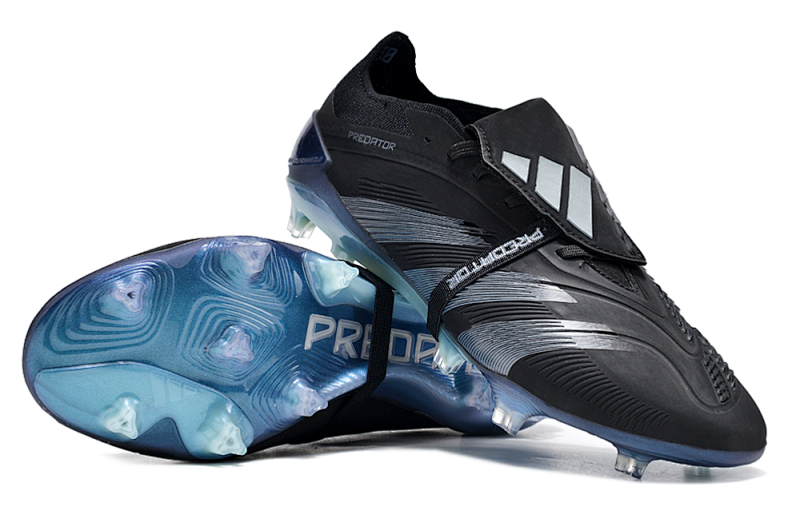 （到货39-45）阿迪达斯猎鹰精华全针织有鞋带高帮FG足球鞋PREDATOR ACCURACY+ FG BOOTS39-45