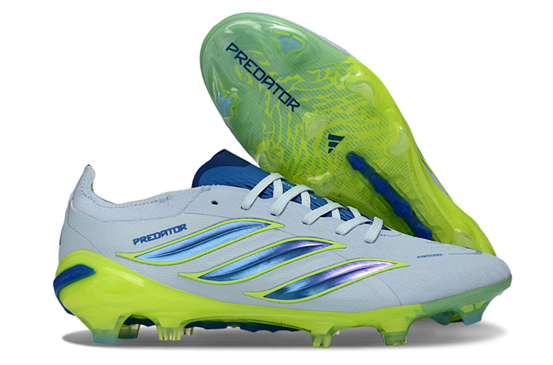 （到货36-45）阿迪达斯猎鹰26全针织有鞋带高帮FG足球鞋PREDATOR ACCURACY FG BOOTS 39-45