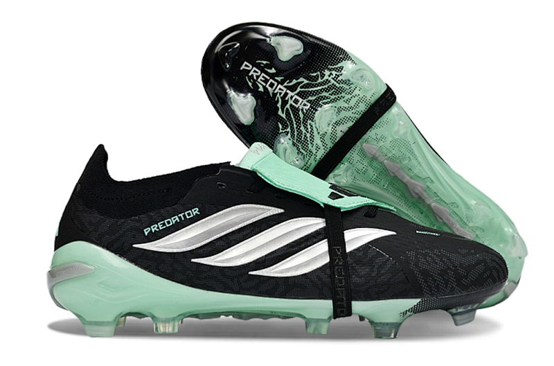 （到货36-45）阿迪达斯猎鹰26全针织有鞋带高帮FG足球鞋PREDATOR ACCURACY FG BOOTS 39-45