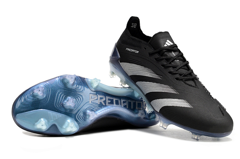（到货39-45）阿迪达斯猎鹰精华全针织有鞋带高帮FG足球鞋PREDATOR ACCURACY+ FG BOOTS39-45