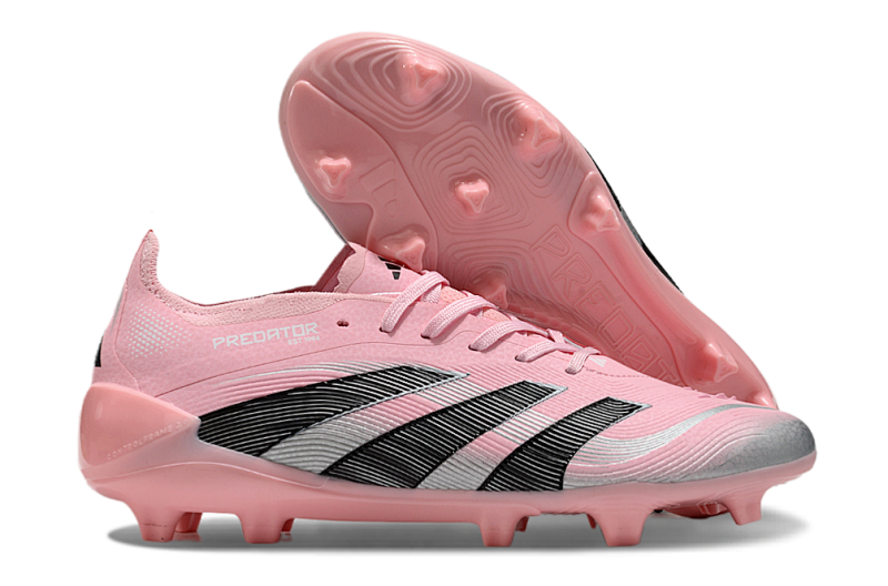 （到货36-45）阿迪达斯猎鹰25代全针织有鞋带FG足球鞋PREDATOR ACCURACY+ FG BOOTS 36-45
