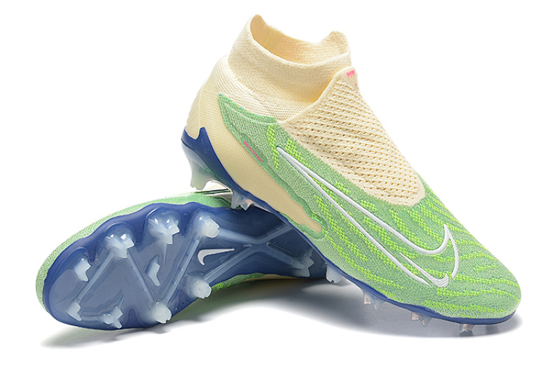 耐克高帮幻影GX双层防水鱼丝全针织FG足球鞋Nike Phantom GX Elite DF Link FG39-45