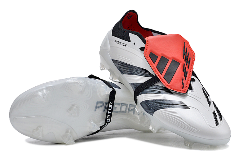 （到货36-45）阿迪达斯猎鹰精华全针织有鞋带高帮FG足球鞋PREDATOR ACCURACY+ FG BOOTS39-45