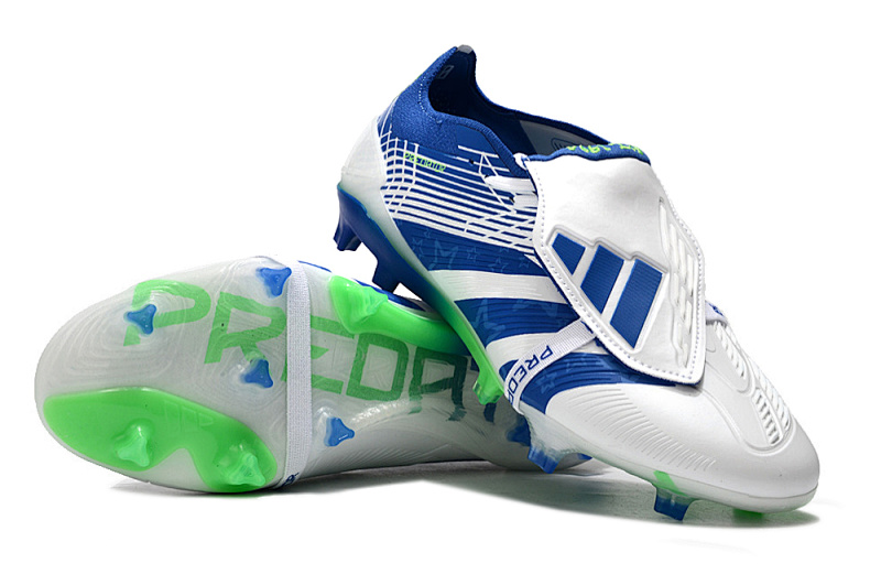 （到货39-45）阿迪达斯猎鹰24全针织有鞋带高帮FG足球鞋PREDATOR ACCURACY FG BOOTS39-45
