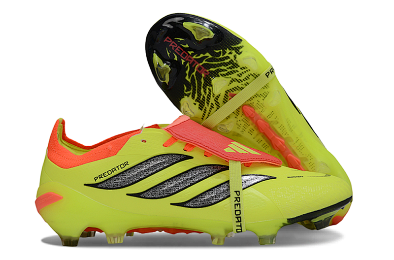 （到货39-45）阿迪达斯猎鹰26全针织有鞋带高帮FG足球鞋PREDATOR ACCURACY FG BOOTS 39-45