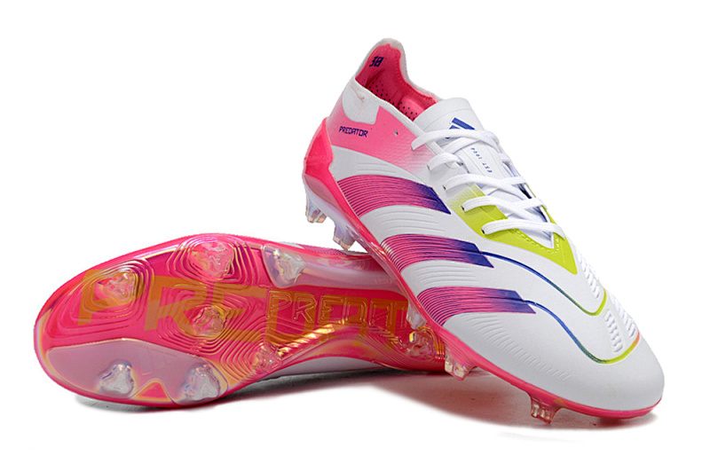 （到货 36-45）阿迪达斯猎鹰精华全针织有鞋带高帮FG足球鞋PREDATOR ACCURACY+ FG BOOTS39-45