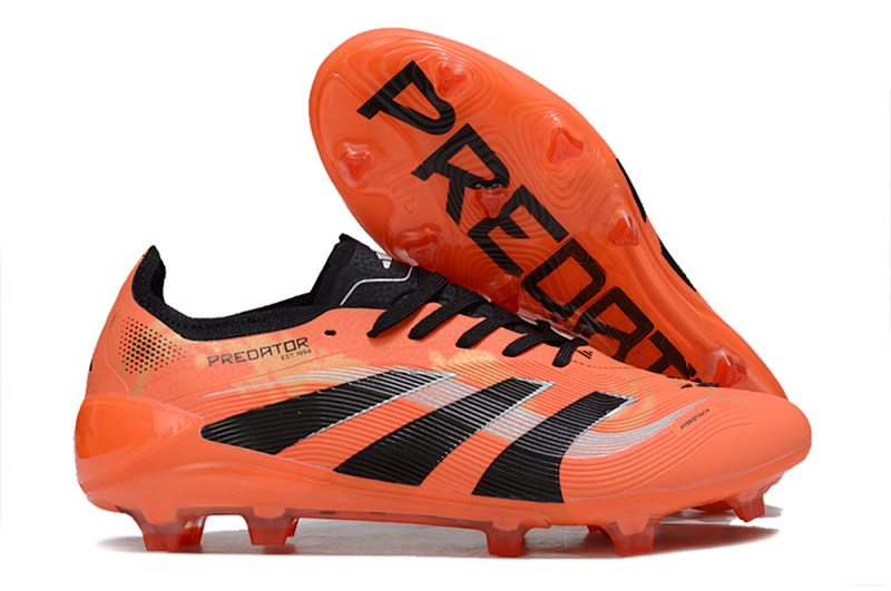 （到货36-45）阿迪达斯猎鹰25代全针织有鞋带FG足球鞋PREDATOR ACCURACY+ FG BOOTS 36-45