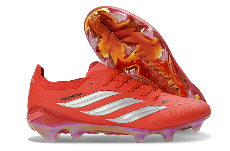 （到货36-45）阿迪达斯猎鹰26全针织有鞋带FG足球鞋PREDATOR ACCURACY FG BOOTS SIZE：36-45