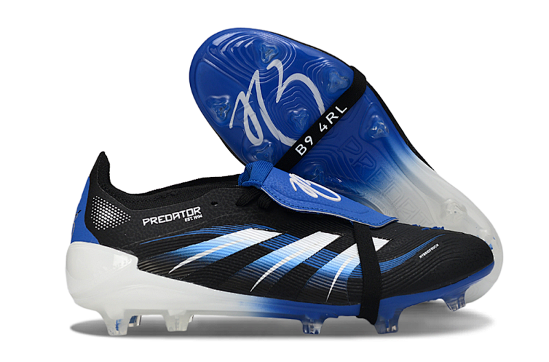 （到货36-45）阿迪达斯猎鹰25代全针织翻盖FG足球鞋PREDATOR ACCURACY+ FG BOOTS 36-45