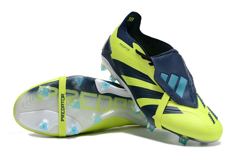 （到货39-45）阿迪达斯猎鹰精华全针织有鞋带高帮FG足球鞋PREDATOR ACCURACY+ FG BOOTS39-45