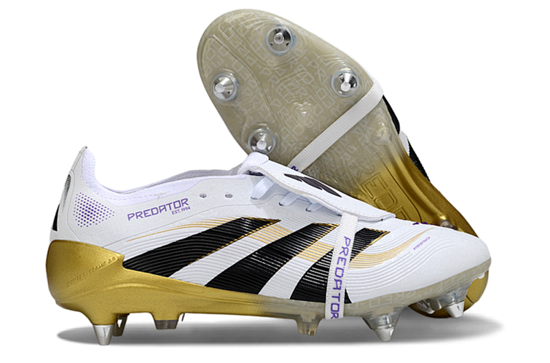 （到货39-45）阿迪达斯猎鹰25代全针织有鞋带SG足球鞋PREDATOR ACCURACY BOOTS 39-45