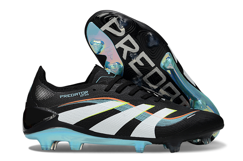 （到货36-45）阿迪达斯猎鹰25代全针织有鞋带FG足球鞋PREDATOR ACCURACY+ FG BOOTS 36-45