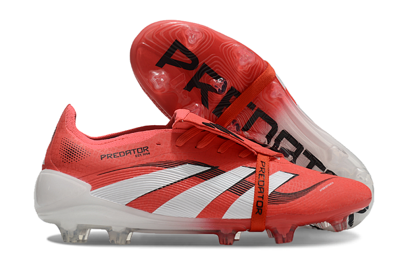 （到货36-45）阿迪达斯猎鹰25代全针织有鞋带FG足球鞋PREDATOR ACCURACY+ FG BOOTS 36-45