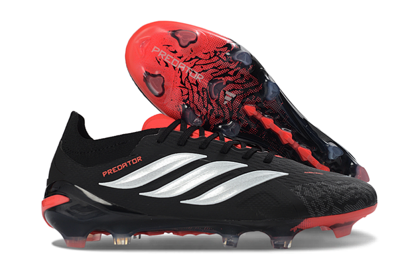 （到货36-45）阿迪达斯猎鹰26代针织反舌 滴塑鞋面 FG足球鞋Adidas 26 Predator Elite Tongue FG SIZE：36-45