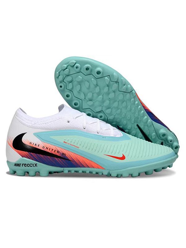 （到货36-45）耐克低帮幻影GX III双层防水鱼丝全针织碎钉足球鞋Nike Phantom GX III Elite TF36-45