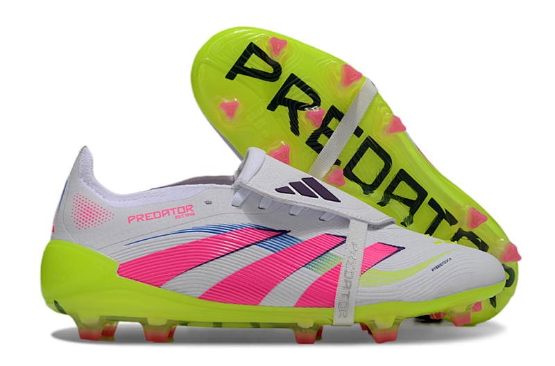 （到货36-45）阿迪达斯猎鹰25代全针织有鞋带FG足球鞋PREDATOR ACCURACY+ FG BOOTS 36-45