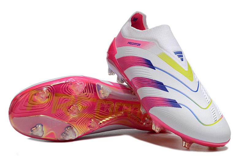 （36-45到货）阿迪达斯猎鹰精华全针织有鞋带高帮FG足球鞋PREDATOR ACCURACY+ FG BOOTS39-45