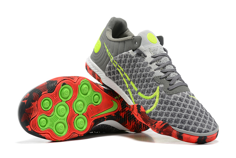 （到货）耐克五人制小场之王全针织MD底室内平底足球鞋 Nike Reactgato IC39-45