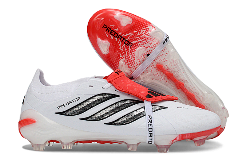 （到货36-45）阿迪达斯猎鹰26代针织反舌 滴塑鞋面 FG足球鞋Adidas 26 Predator Elite Tongue FG SIZE：36-45