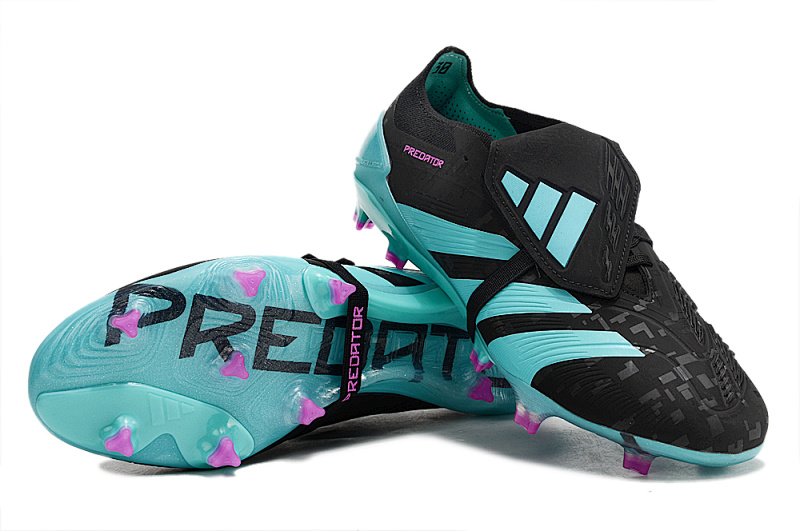 （到货36-45）阿迪达斯猎鹰精华全针织有鞋带高帮FG足球鞋PREDATOR ACCURACY+ FG BOOTS39-45