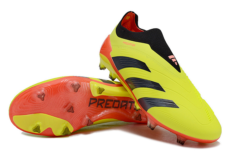 （到货36-45）阿迪达斯猎鹰精华全针织有鞋带高帮FG足球鞋PREDATOR ACCURACY+ FG BOOTS39-45