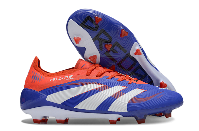 （到货36-45）阿迪达斯猎鹰25代全针织有鞋带FG足球鞋PREDATOR ACCURACY+ FG BOOTS 36-45