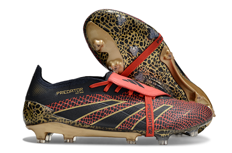 （到货36-45）阿迪达斯猎鹰25代全针织有鞋带FG足球鞋PREDATOR ACCURACY+ FG BOOTS 36-45