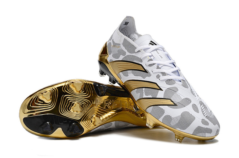 （到货36-45）阿迪达斯猎鹰精华全针织有鞋带高帮FG足球鞋PREDATOR ACCURACY+ FG BOOTS39-45