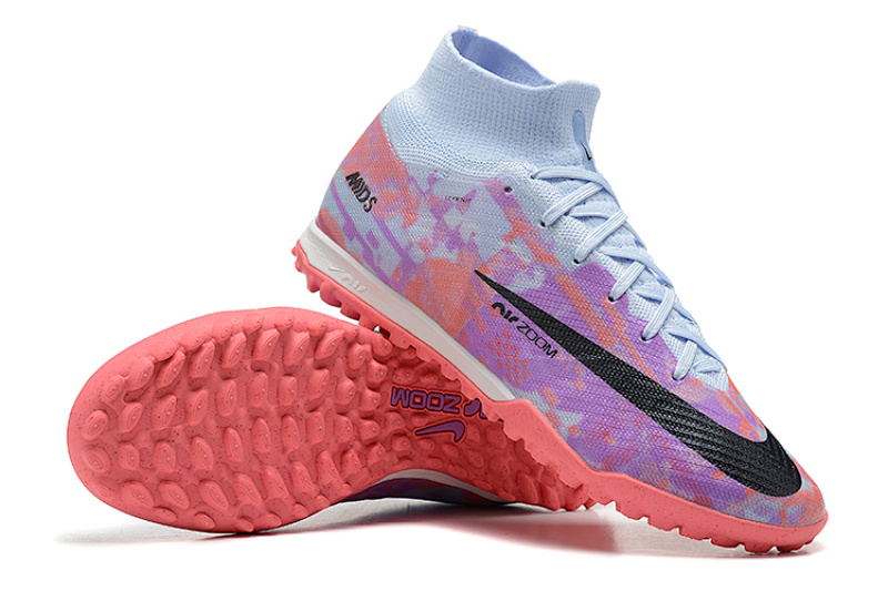 （到货）耐克刺客十五代高帮全针织防水MD加气垫草钉足球鞋Nike Superfly 8 Academy TF39-45