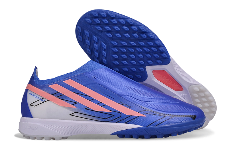 (到货36-45）阿迪达斯F50无鞋带全针织防水TF足球鞋adidas F50 Elite Laceless TF 36-45