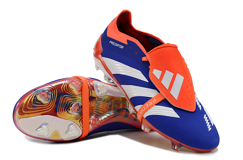 （到货36-45）阿迪达斯猎鹰24代全针织有鞋带高帮FG足球鞋PREDATOR ACCURACY+ FG BOOTS 36-45