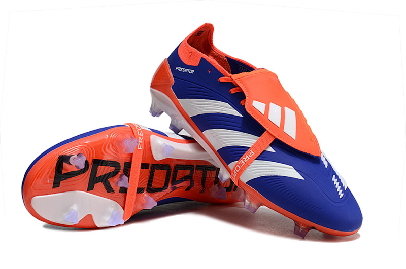 （到货36-45）阿迪达斯猎鹰24代全针织有鞋带高帮FG足球鞋PREDATOR ACCURACY+ FG BOOTS 36-45