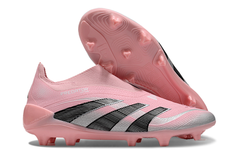 （到货36-45）阿迪达斯猎鹰25代全针织无鞋带FG足球鞋PREDATOR ACCURACY+ FG BOOTS 36-45