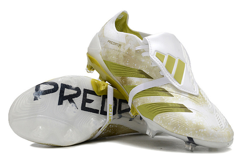 （到货36-45）阿迪达斯猎鹰24全针织有鞋带高帮FG足球鞋PREDATOR ACCURACY FG BOOTS39-45