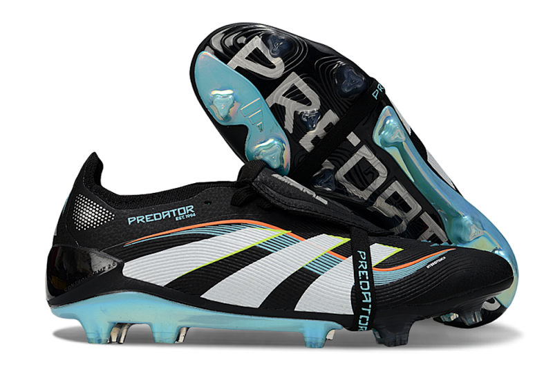 （到货36-45）阿迪达斯猎鹰25代全针织有鞋带FG足球鞋PREDATOR ACCURACY+ FG BOOTS 36-45