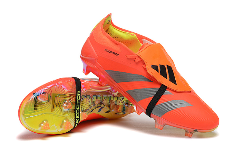 （到货 36-45）阿迪达斯猎鹰24全针织有鞋带高帮FG足球鞋PREDATOR ACCURACY FG BOOTS39-45