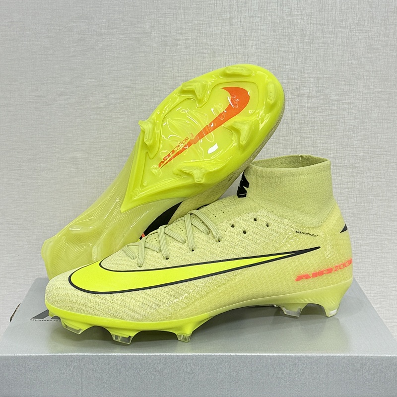 （到货36-45）耐克刺客16代高帮内置Bonded Pack套装全气垫防水针织FG足球鞋 Nike Air Zoom Mercurial Superfly IX Elite FG 36-45