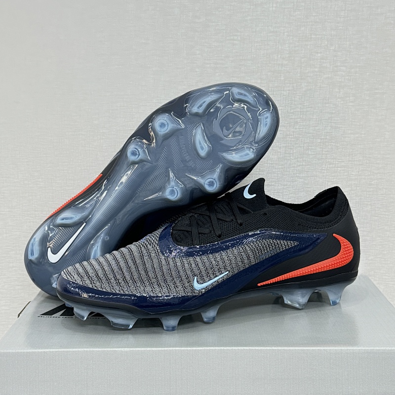 （到货36-46）耐克低帮幻影GX III双层防水鱼丝全针织FG足球鞋Nike Phantom 6 GX III Elite FG39-46