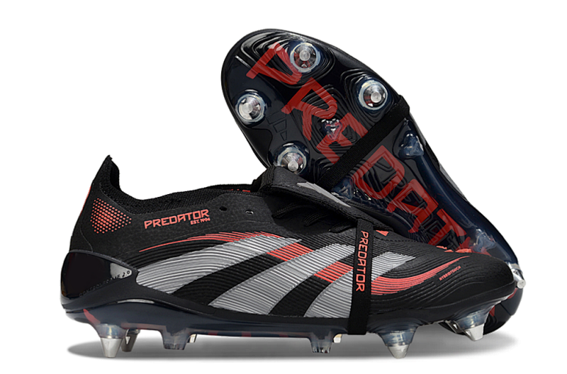 （到货39-45）阿迪达斯猎鹰25代全针织有鞋带FG足球鞋PREDATOR ACCURACY+ SG BOOTS 39-45