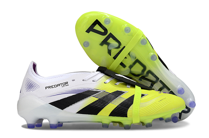 （到货39-45AG）阿迪达斯猎鹰25代全针织有鞋带AG足球鞋PREDATOR ACCURACY+ ag BOOTS 36-45