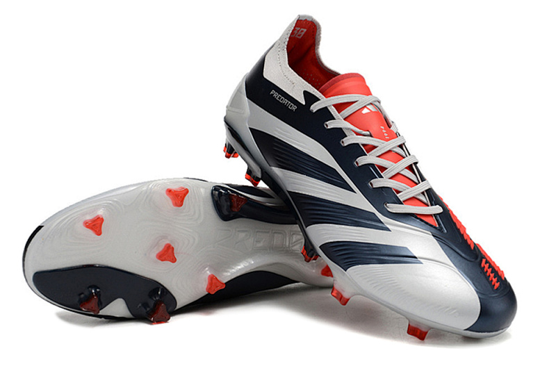 （到货39-45）阿迪达斯猎鹰精华全针织有鞋带高帮FG足球鞋PREDATOR ACCURACY+ FG BOOTS39-45