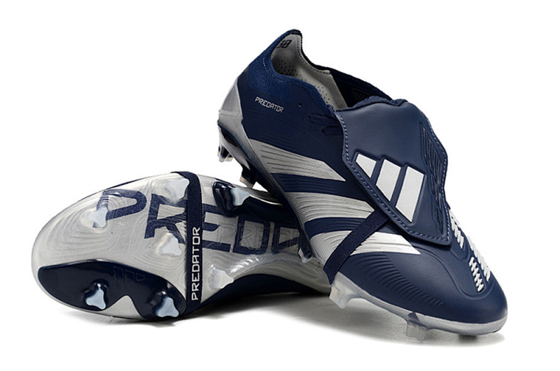 （到货39-45）阿迪达斯猎鹰精华全针织有鞋带高帮FG足球鞋PREDATOR ACCURACY+ FG BOOTS39-45